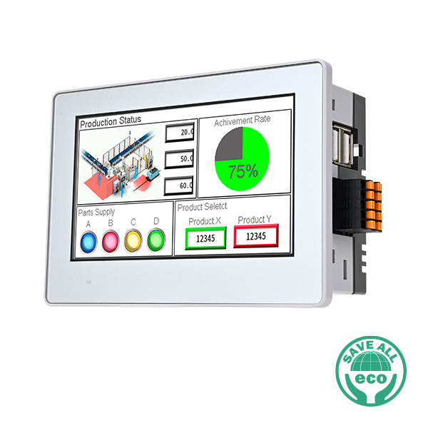 HG1J 4.3in PCAP HMI: Compact and Durable Touchscreen